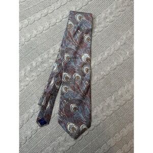 Liberty of London Vintage Tie 100% Cotton Made in USA Hera Peacock